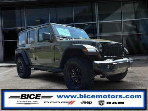 2025 Jeep Wrangler 4–DOOR WILLYS 4X4