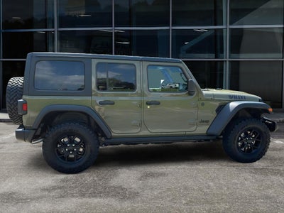2025 Jeep Wrangler 4–DOOR WILLYS 4X4