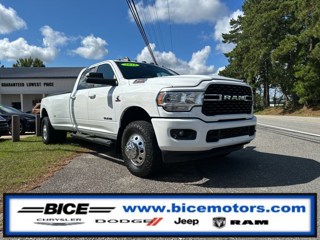 2022 RAM 3500 BIG HORN CREW CAB 4X4 LONG BOX