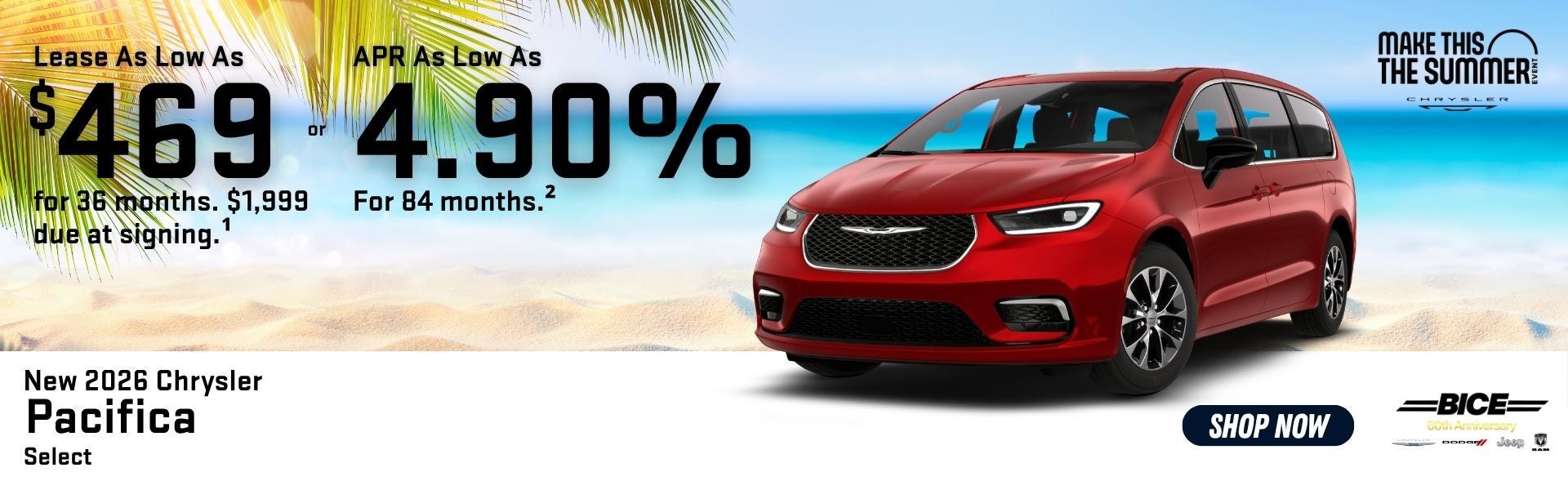 2026 Chrysler Pacifica Select