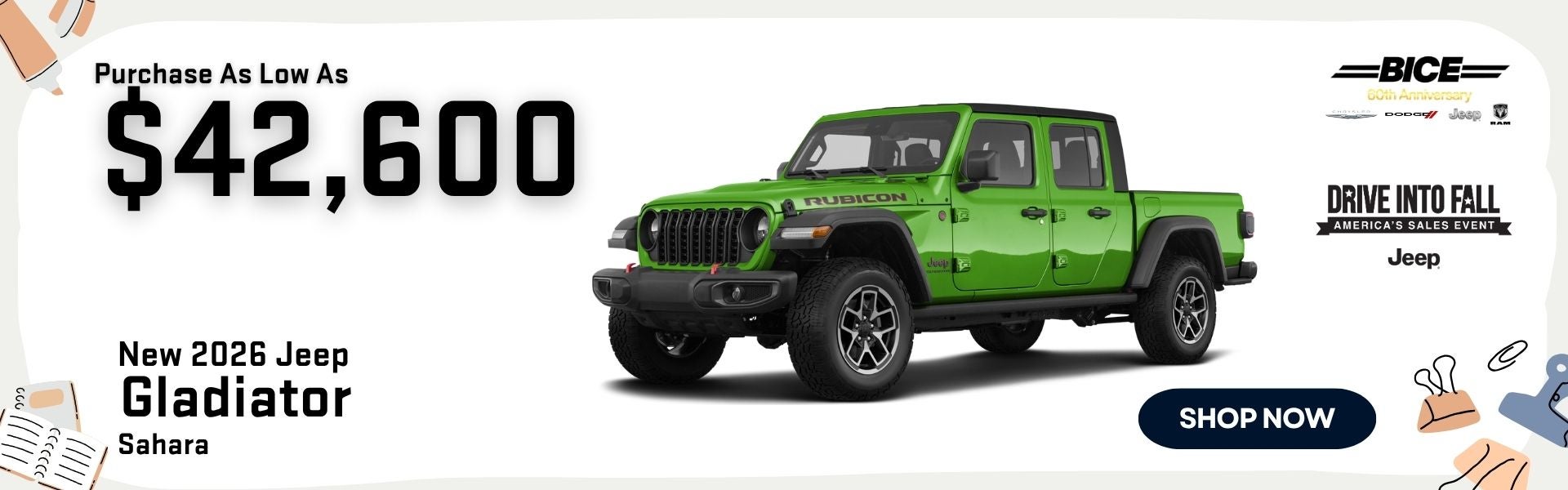 2026 Jeep Gladiator