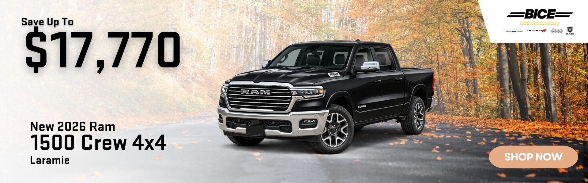 2026 Ram 1500 Crew 4x4 Laramie