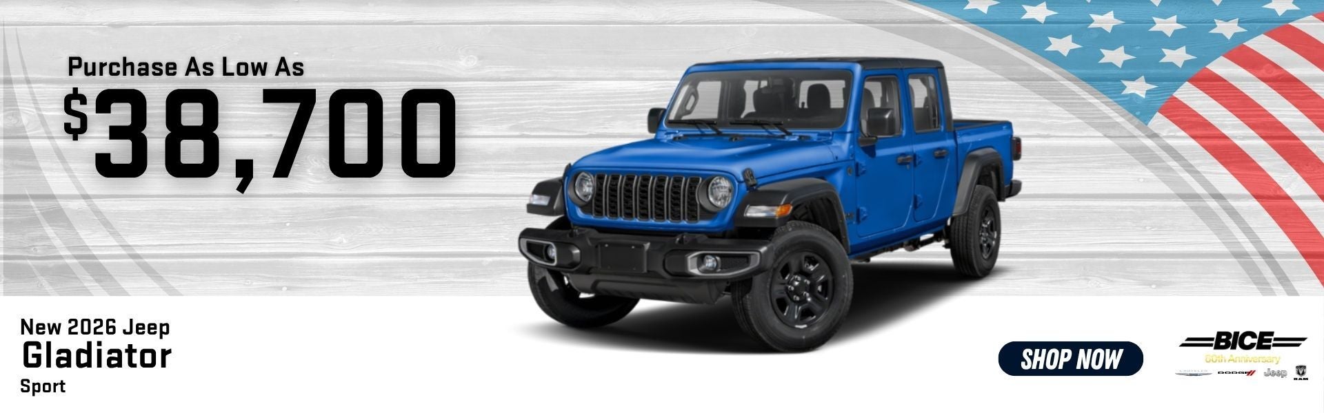 2026 Jeep Gladiator Sport