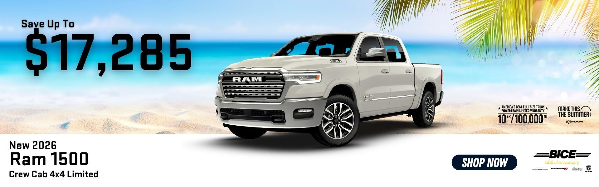2026 Ram 1500 Crew Cab 4x4 Limited