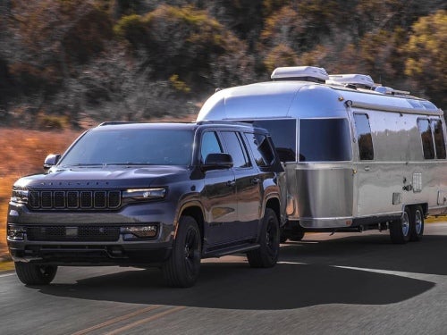 2024 Wagoneer towing an airstream