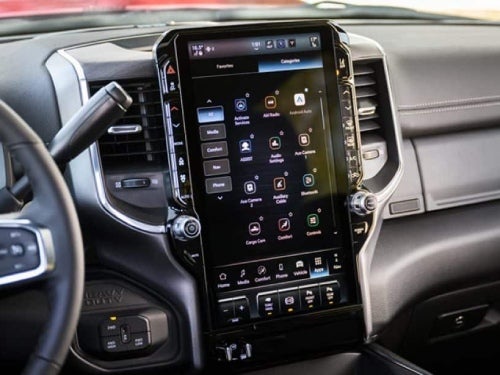 2025 RAM 2500 view of dash