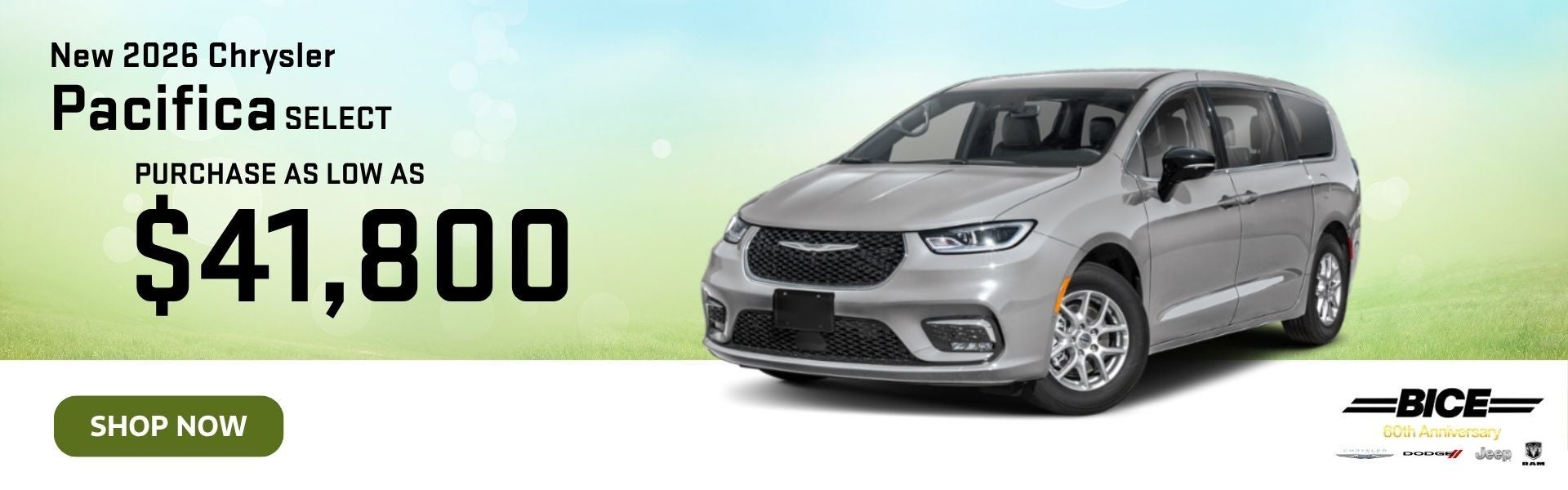 2026 Chrysler Pacifica