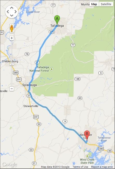 Bice Chrysler Dodge Jeep Ram in Alexander City AL Directions from Talladega